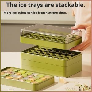 ภาชนะแช่เย็น ความจุขนาดใหญ่ แม่พิมพ์ทําน้ำแข็ง อาหารเกรด ทําความสะอาดง่าย ฤดูร้อน ทนทาน