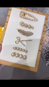 SIGVARD - Jepit Rambut Set Wanita Korea Dewasa Jepitan Mutiara Mewah Aksesoris Fashion Cantik KCR40