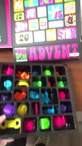 Christmas Advent Calendar 24 Days Surprise Mini Squish Sensory Gift Box For Kids Adult Christmas Festival Decoration