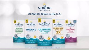 Viên Dầu Cá Nordic Naturals Ultimate 1280mg Omega D3 60 Viên – Hỗ Trợ Tim Mạch & Não Bộ (Vị Chanh)-  Mỹ
