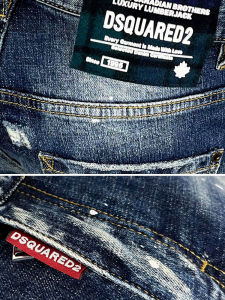 Quần Jeans Denim Co Giãn Cao Cấp Cho Nam DSQ2 Square Công Nghệ Chất Lượng Cao Thời Trang Ôm Vừa Vặn Quần Jeans Denim