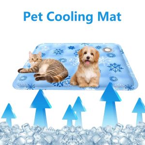 Pet Cooling Mat Dry Ice Pet Cool Pad Water Injection Cooling Dog Beds Keep Your Pet Cool Waterproof Wear Resistant For Dogs&Cats