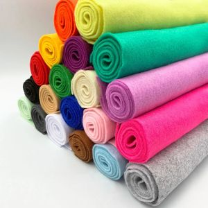 Soft Felt Fabric Non-woven Handmade Patchwork DIY Sewing Dolls Crafts Kid Toy Animal Model Accessories Material 1.4mm Thick