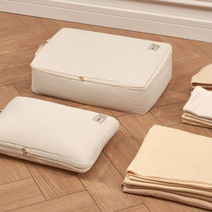 Large Travel Clothing Storage Bag Portable Compression Organizing Bag for Luggage Underwear Separate Packing Nylon Material