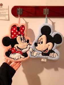 Khăn Lau Tay Disney Treo Siêu Thấm Hút Dày Nhanh Khô Khăn Vệ Sinh Nhà Bếp Khăn Lau Tay Thương Hiệu XDXQ25870 Dùng Tại Nhà