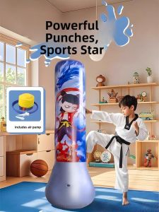 LOOM LUXE | Children Boxing Reflex Ball Stand Sandbag
