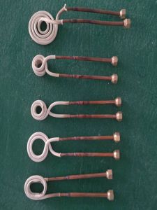 High-Frequency Induction Heater Purple Copper Induction Coil Heating Head for Welding And Heat Treatment Customizable Design