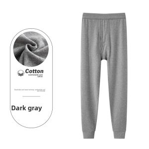 FuniBaoluo | Slim Fit Middle School Boys Autumn Pants Single Piece Inner Wear Knitted Fabric Teenage Cotton Trousers Moisture Wicking