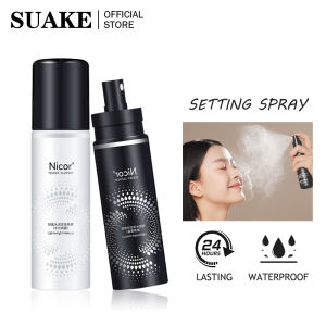 SUAKE Moisturizing Makeup Setting Spray Dewy Finish 100ml Makeup Setting Spray For Dewy Look Gentle Spray For Post-Makeup Skin