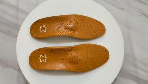 Lót giày da bò thật cao cấp 2 lớp. Đệm lót giày da bò thật êm chân thoáng khí chỉnh hình trị bàn chân bẹt nam - nữ