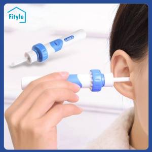 Fityle <IN STOCK> Electric Ear Vacuum Cleaner Wax Dirt Fluid Remover Painless Safe Product
