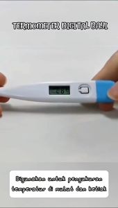 Thermometer Digital Bayi Anak Pengukur Suhu Badan Panas | Source Project