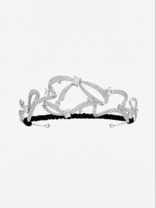 HEFANG Jewelry | Elegant Lightweight Luxury Ribbon Candy Tiara