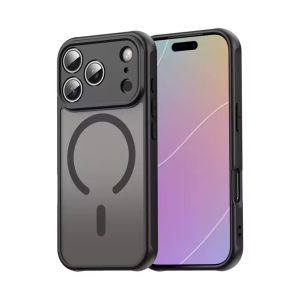szhaiyu | Matte Magnetic Phone Case for IPhone 17E 16E 14 15 16 Plus 11 12 13 14 15 16 17 18 Pro Max Air for Magsafe Wireless Charge Cover