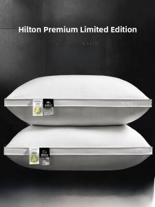 Hilton Five Star Hotel down Pillow Goose down Sleep Pillow Core Student Adult Neck Support Sleep Aid Special Rectangular Shape