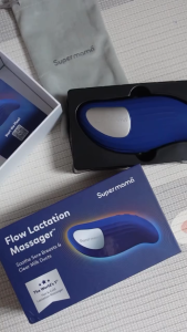 Supermama Flow Lactation Massager | Breast Massager | Hot & Cold Lactation Massager