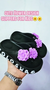 Kids Flower Fashion Slip On Slipper For Everyday use