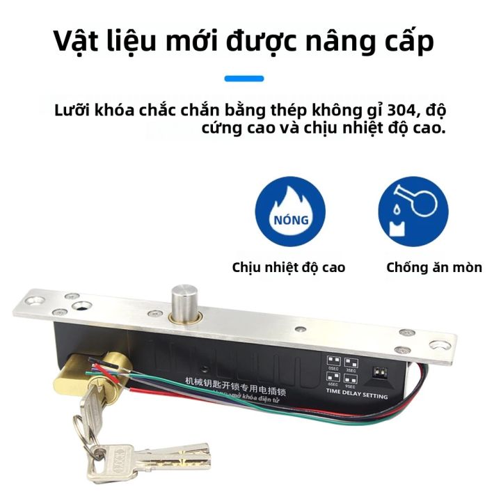 chia sẻ khóa học hơn 100 source code project... Khóa Chốt Điện 12V Có Chìa Khóa Mở Bằng Tay, Xi Lanh Khóa Điện Tử An ...
