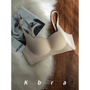 เสื้อชั้นในไร้โครงแบบสวมสำหรับผู้หญิง ทรงกระบอก ไร้โครง ไร้สาย ทรงเข้ารูป ป้องกันการหย่อนคล้อย ดูดซับแรงกระแทกได้ดี ระบายอากาศได้ดี