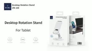 WIWU - Giá đỡ máy tính bảng IPad Pro 11’’ 12 .9 inch chính hãng WIWU ZM109 Rotation Stand xoay 360 độ cho điện thoại