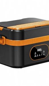 Wireless Electric Hot Meal Box Built-in Battery 18000mAh Portable Heating Meal Box Inner Liner 1500ML Fast Heating