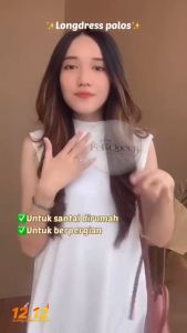 Paket Hemat Inner Dress Panjang & Dress Korea Style Hijab