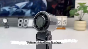 3-in-1 Portable Handheld Turbo Fan-100 Speeds Fast Cooling Fan 6000mAh Handheld Fan 10800 RPM Kipas pegang tangan 手持风扇