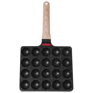 【Fast Shipping】 Nonstick Takoyaki Pan 20 Holes Nonstick Griddle for Octopus Balls Durable Nonstick Coating Easy to Use Kitchen Tool