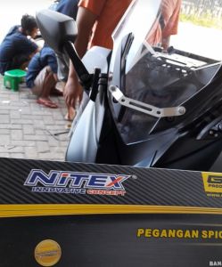 Breket Dudukan spion Xmax paket spion Ducati GMA