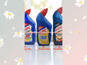 Harpic 675ml Power Plus 10x Penghancur Kerak Wangi Citrus Original Harpik Pembersih Kloset Kamar Mandi Kerak Air Cairan Disinfektan Power Clean