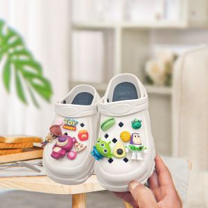 Cartoon Toy Story Crocs Jibbitz Charms 3D Cartoon Alien Buzz Mouse Shoe Buckles Decoration for Crocs