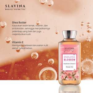 SLAVINA Endless Blossom Paket Body Lotion & Shower Gel