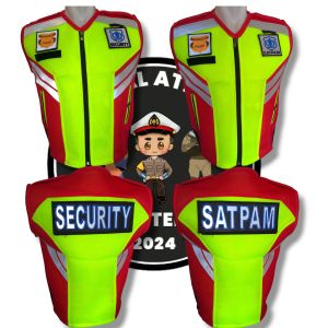 ROMPI SECURITY ROMPI SATPAM TERBARU BAHAN TEBAL BONUS NAMA