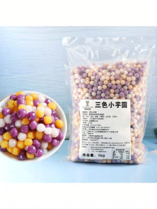 Nguyên Liệu Món Tráng Miệng Ngọt Màu Sắc Từ Sago Konjac Yuba