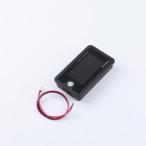 Aideepen | Đồng Hồ Đo Điện Áp Kỹ Thuật Số LCD DC 8-100V Chỉ Báo Dung Lượng Pin Kèm Cảnh Báo Nhiệt Độ Cho Pin Ternary/LFP/Lead Acid