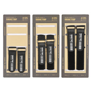 MOJOYCE Lashing Strap Nylon Encrypted Reusable Tie Down Straps Strongly Sticky with Buckles Multi-Purpose Tie Down for Ground Stake Flashlight Spice Bottle