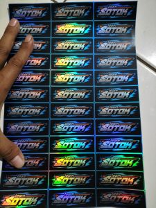 Stiker Team Sotok | Stiker Sound | Stiker 1 Lembar | Stiker Pack