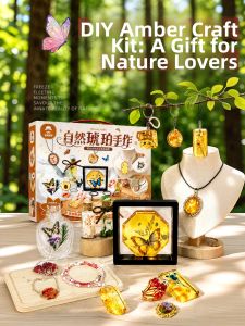 JIHU | DIY Epoxy Insect Specimen Necklace and Bracelet Kit