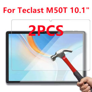 2 PCS 9H Tempered Glass Tablet Screen Protector For Teclast M50T 10.1 Inch Anti-Fingerprint Anti-Scratch HD Protective Film
