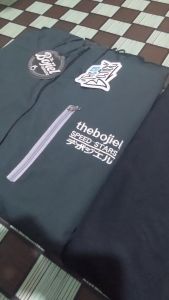 JAKET PARASUT BOLAK BALIK PRIA DAN WANITA WATERPROOF SIZE M L XL BRANDED THE BOJIEL