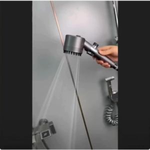 [ READY STOCK ] Turbo Charged Shower Head with filter High-Pressure Shower Head Massage Shower Head Pipe