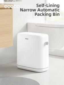 ecoco | Automatic Suction Trash Can Bathroom