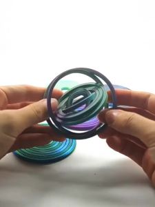 Con Quay Hồi Chuyển Ngón Tay In 3D Quả Cầu Xoay Giảm Căng Thẳng Đồ Chơi Giảm Stress Yên Tĩnh Dành Cho Người Lớn & Trẻ Em