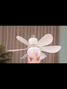 Quạt Trần LED Thông Minh Có Điều Khiển Từ Xa 3 Nhiệt Độ Màu (3000K-6500K) Điều Chỉnh Độ Sáng Yên Tĩnh 3 Tốc Độ Gió Lắp Đặt Dễ Dàng Màu Trắng