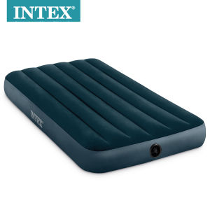 Genuine Intex Airbed 2nd Generation Single Extra Large Airbed Mat Double Thick Floatation Bed Tent Bed Portable Bed