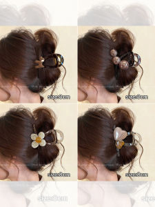 PINK EMPRESS | Elegant Unique Small Hair Volume Hair Clip For Back Of Head