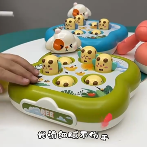 Đồ Chơi Đập Chuột Cho Bé Montessori Mini Tặng Kèm Búa