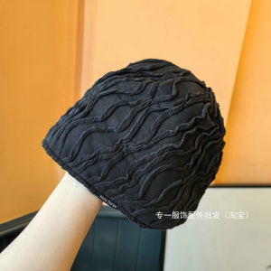 Mũ Thuyền Gấp Gọn Phong Cách Hàn Quốc Dành Cho Nữ Mùa Xuân Thu Thường Ngày Viền Ngắn Che Mái Tóc Trắng Mũ Trùm Đầu Thời Trang