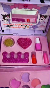 Mini Kids Make up set 17pcs Washable kids safe Make-up Set Role Play Toy Gift For Girl