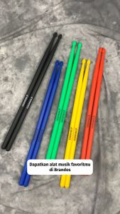 Stick Pound Fit Olahraga Workout Rumahan Cardio Fit Stik Drum Nylon PoundFit Ripstix BRANDOS STKD-65